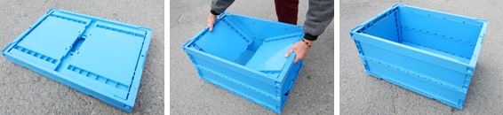 収納用コンテナー（プラスチック製）